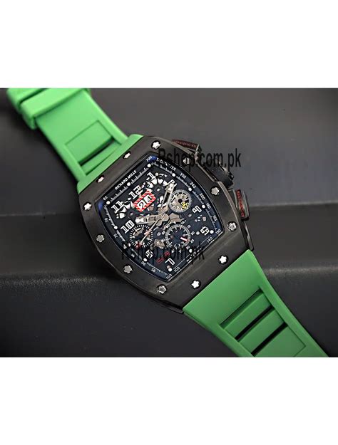 green band richard mille